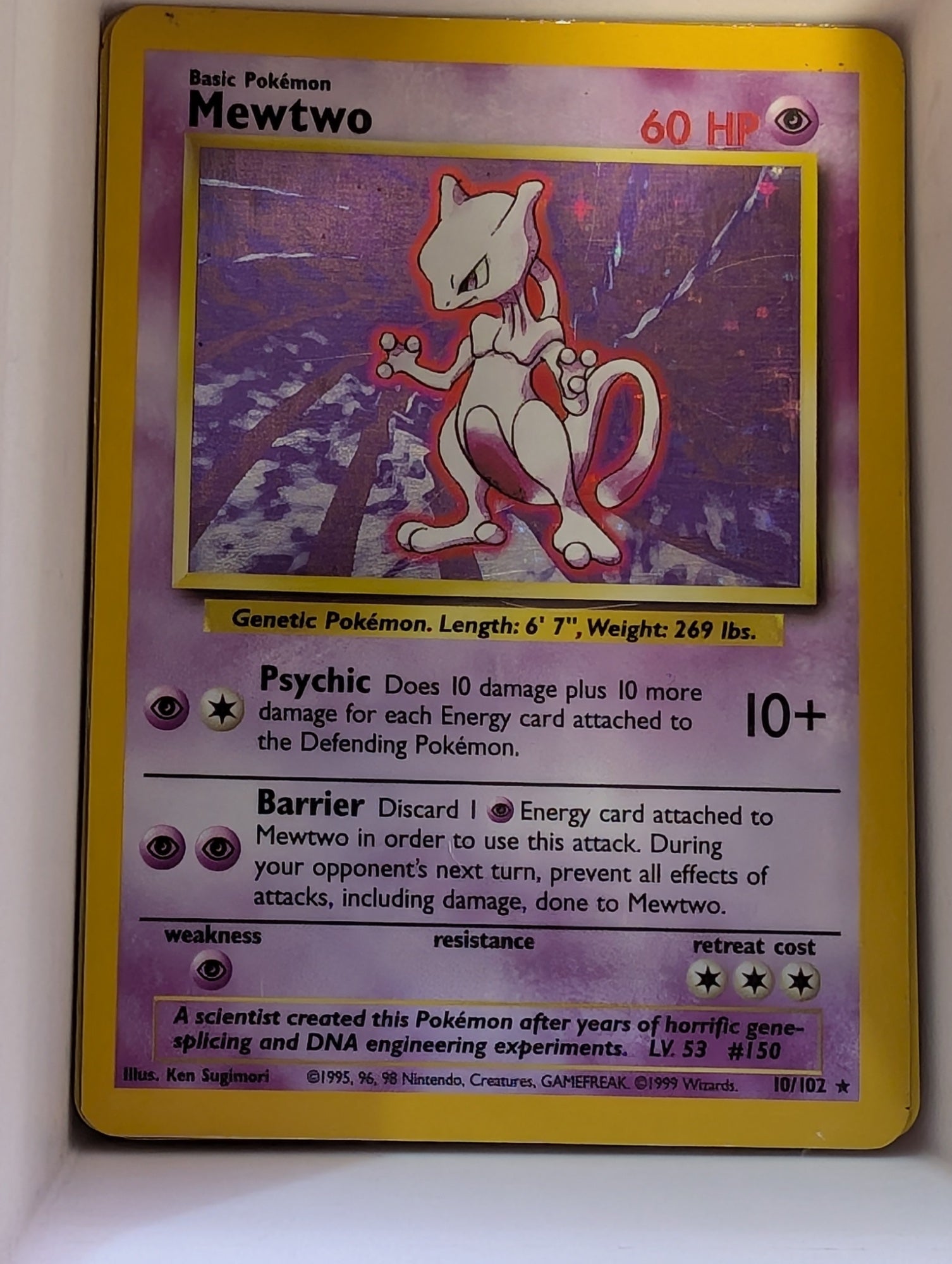 Image of Mewtwo Base Set 2 (B2) #10