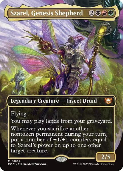 Image of Szarel, Genesis Shepherd Borderless from Edge of Eternities (set EOC)