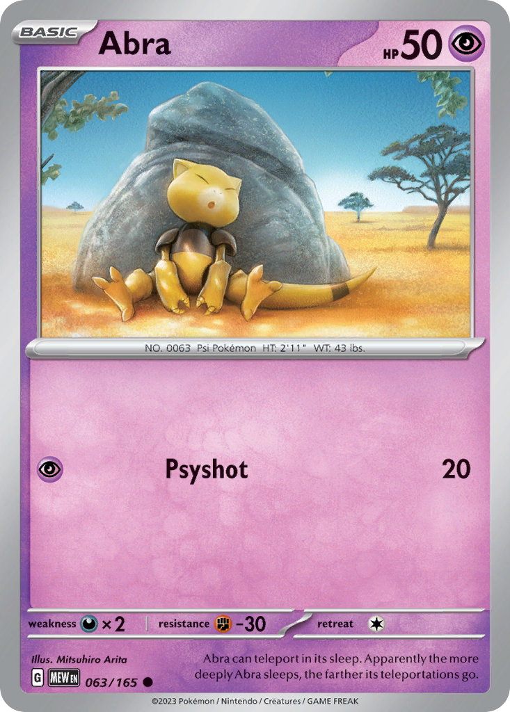 Abra #63 151 en