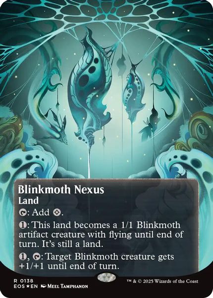 Image of Blinkmoth Nexus Galaxy Foil Borderless from Edge of Eternities (set EOS)