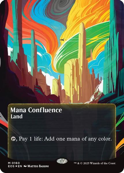 Image of Mana Confluence Galaxy Foil Borderless from Edge of Eternities (set EOS)