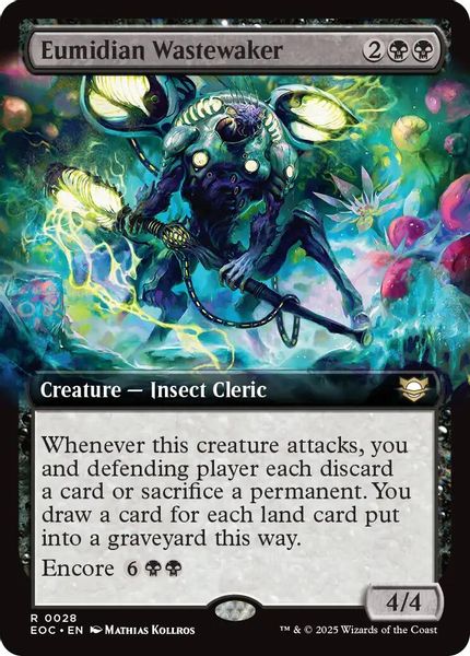 Image of Eumidian Wastewaker Standard Edition from Edge of Eternities (set EOC)