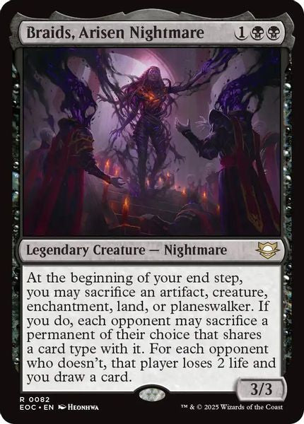 Image of Braids, Arisen Nightmare Standard Edition from Edge of Eternities (set EOC)