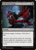 Image of Infernal Grasp Standard Edition from Edge of Eternities (set EOC)