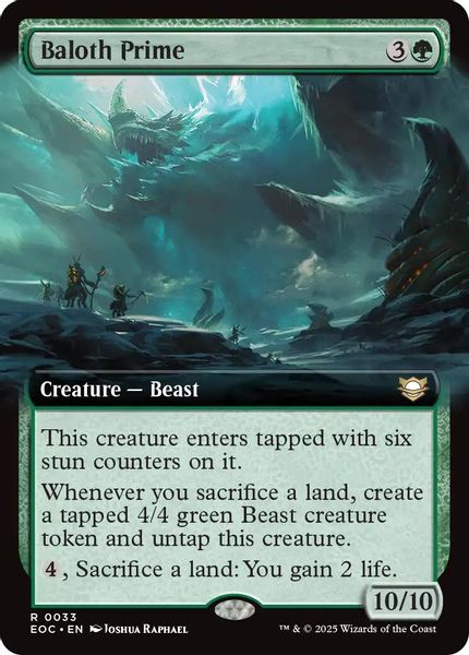 Image of Baloth Prime Standard Edition from Edge of Eternities (set EOC)