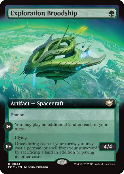 Image of Exploration Broodship Standard Edition from Edge of Eternities (set EOC)