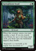 Image of Springbloom Druid Standard Edition from Edge of Eternities (set EOC)