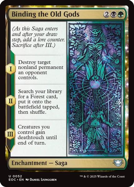 Image of Binding the Old Gods Standard Edition from Edge of Eternities (set EOC)