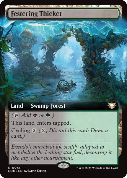 Image of Festering Thicket Standard Edition from Edge of Eternities (set EOC)