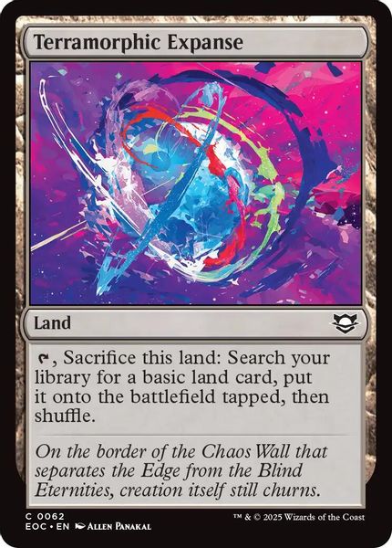 Image of Terramorphic Expanse Standard Edition from Edge of Eternities (set EOC)
