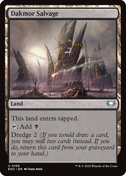 Image of Dakmor Salvage Standard Edition from Edge of Eternities (set EOC)