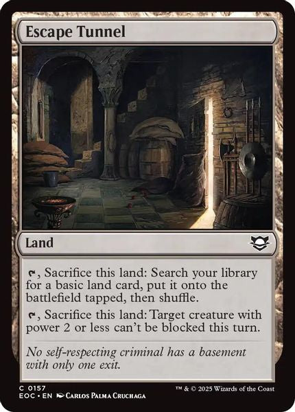 Image of Escape Tunnel Standard Edition from Edge of Eternities (set EOC)