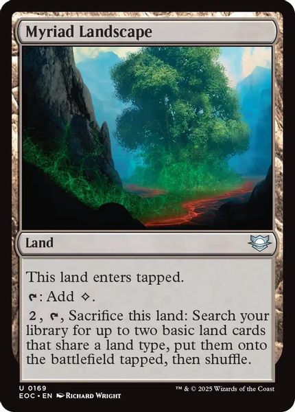 Image of Myriad Landscape Standard Edition from Edge of Eternities (set EOC)