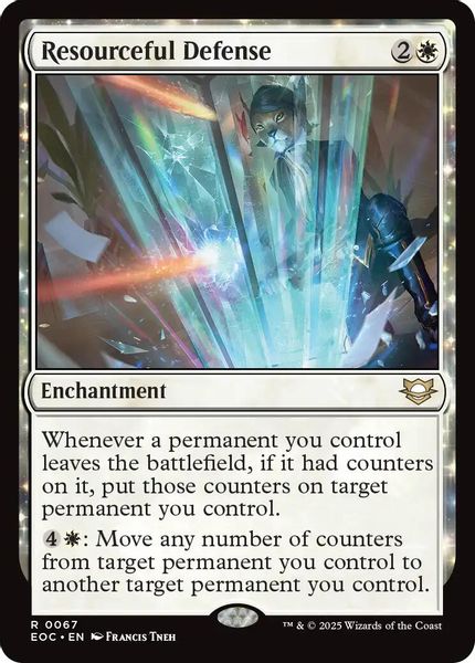 Image of Resourceful Defense Standard Edition from Edge of Eternities (set EOC)