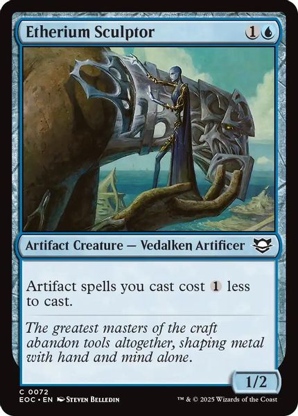 Image of Etherium Sculptor Standard Edition from Edge of Eternities (set EOC)