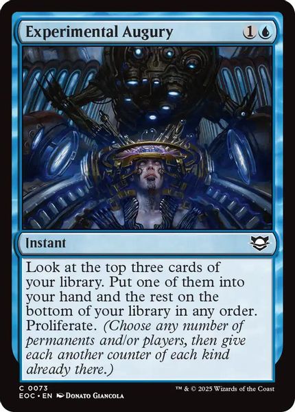 Image of Experimental Augury Standard Edition from Edge of Eternities (set EOC)