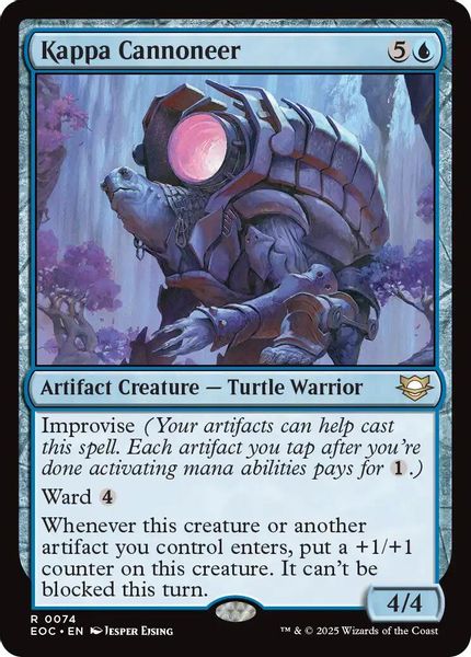 Image of Kappa Cannoneer Standard Edition from Edge of Eternities (set EOC)