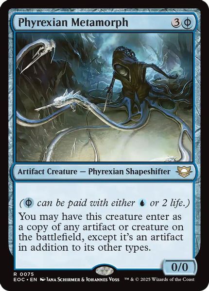 Image of Phyrexian Metamorph Standard Edition from Edge of Eternities (set EOC)
