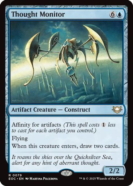 Image of Thought Monitor Standard Edition from Edge of Eternities (set EOC)