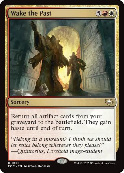 Image of Wake the Past Standard Edition from Edge of Eternities (set EOC)