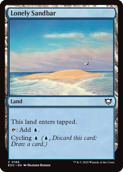 Image of Lonely Sandbar Standard Edition from Edge of Eternities (set EOC)
