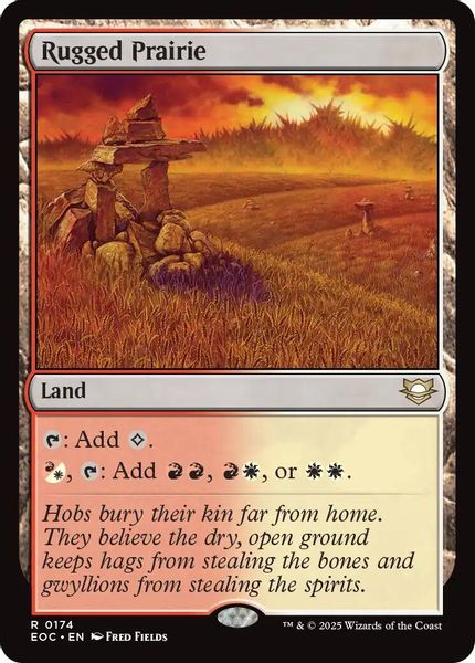 Image of Rugged Prairie Standard Edition from Edge of Eternities (set EOC)