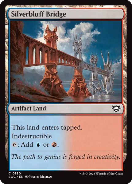 Image of Silverbluff Bridge Standard Edition from Edge of Eternities (set EOC)