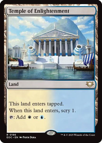 Image of Temple of Enlightenment Standard Edition from Edge of Eternities (set EOC)