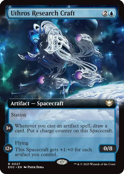 Image of Uthros Research Craft Standard Edition from Edge of Eternities (set EOC)