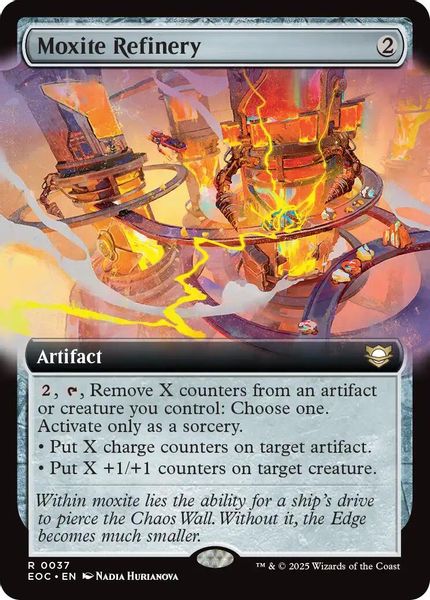 Image of Moxite Refinery Standard Edition from Edge of Eternities (set EOC)