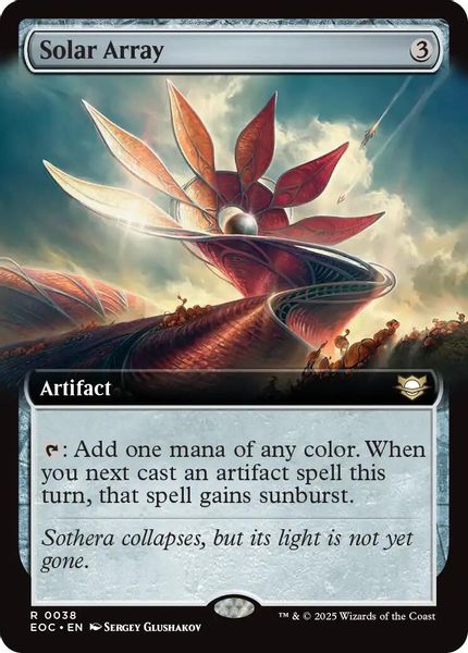 Image of Solar Array Standard Edition from Edge of Eternities (set EOC)