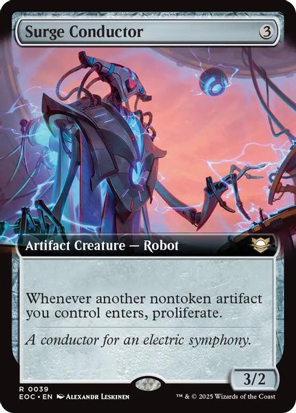 Image of Surge Conductor Standard Edition from Edge of Eternities (set EOC)