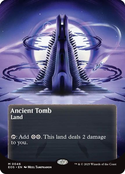 Image of Ancient Tomb Borderless from Edge of Eternities (set EOS)