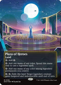 Image of Plaza of Heroes Galaxy Foil Borderless from Edge of Eternities (set EOS)