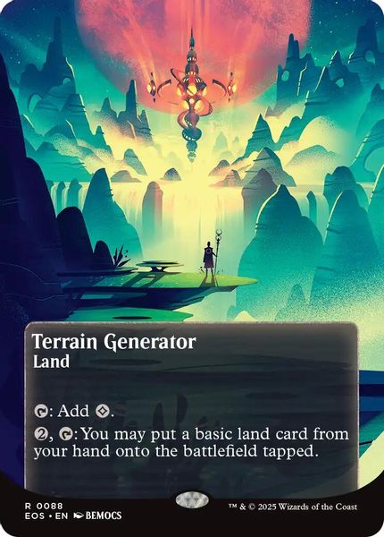Image of Terrain Generator Borderless from Edge of Eternities (set EOS)