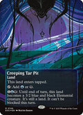 Image of Creeping Tar Pit Galaxy Foil Borderless from Edge of Eternities (set EOS)