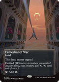 Image of Cathedral of War Galaxy Foil Borderless from Edge of Eternities (set EOS)