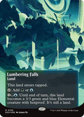 Image of Lumbering Falls Galaxy Foil Borderless from Edge of Eternities (set EOS)