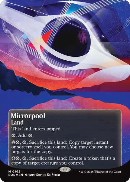 Image of Mirrorpool Galaxy Foil Borderless from Edge of Eternities (set EOS)