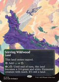 Image of Stirring Wildwood Galaxy Foil Borderless from Edge of Eternities (set EOS)