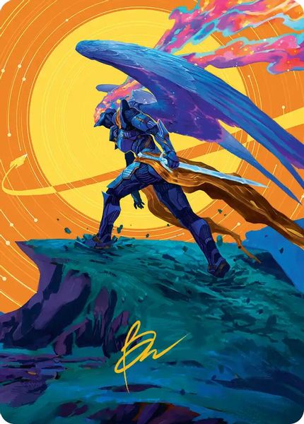 Image of Astelli Reclaimer Gold Signature from Edge of Eternities (set EOEART)