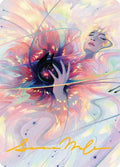 Image of Beyond the Quiet Gold Signature from Edge of Eternities (set EOEART)