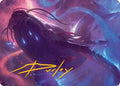 Image of Starbreach Whale Gold Signature from Edge of Eternities (set EOEART)