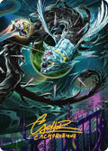 Image of Quantum Riddler Gold Signature from Edge of Eternities (set EOEART)
