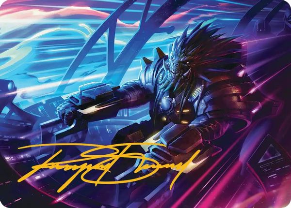 Image of Tannuk, Steadfast Second Gold Signature from Edge of Eternities (set EOEART)