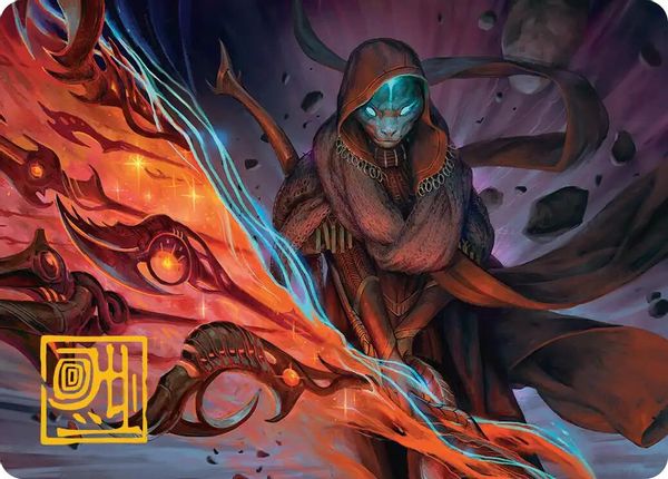 Image of Weftstalker Ardent Gold Signature from Edge of Eternities (set EOEART)