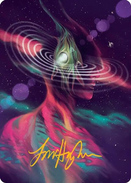 Image of Terrasymbiosis Gold Signature from Edge of Eternities (set EOEART)