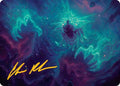 Image of Cosmogoyf Gold Signature from Edge of Eternities (set EOEART)