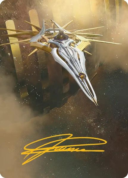 Image of Dawnsire, Sunstar Dreadnought Gold Signature from Edge of Eternities (set EOEART)