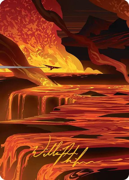 Image of Blast Zone Gold Signature from Edge of Eternities (set EOEART)